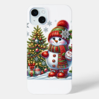 サンタ iPhone 15 MINIケース
