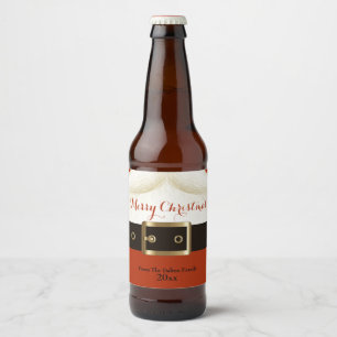 サンタ、Ho Ho Ho、メリークリスマス ビールラベル