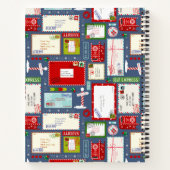 サンタ・Lへの子供向け手紙クリスマスレシピ ノートブック (裏面)