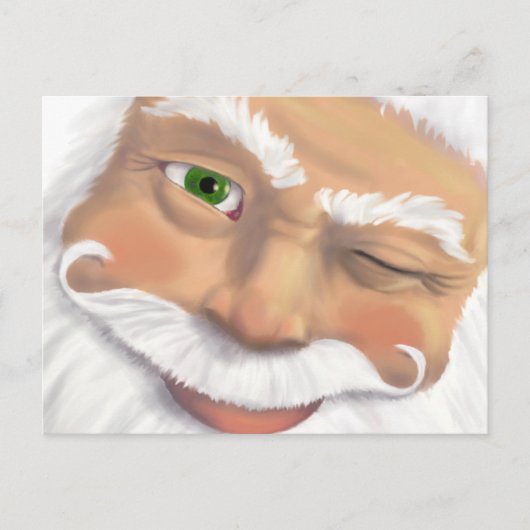 サンタ- PC H シーズンポストカード (正面)