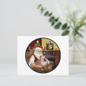 サンタ(R) – 英語ブルドッグ1 シーズンポストカード (スタンド正面)