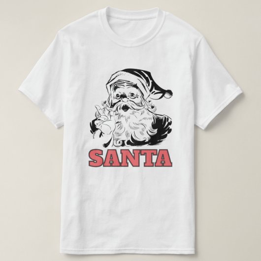 サンタ Tシャツ (デザイン正面)
