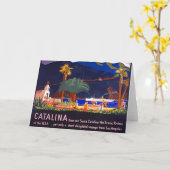 サンタCatalinaの島1935年 カード (黄色い花)
