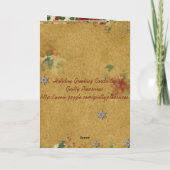 サンタHo Ho Ho シーズンカード (裏面)