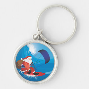 サンタKitesurf Keychain キーホルダー