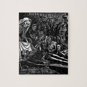 サンタMuerteおよび兵士c. 1951年のメキシコ ジグソーパズル