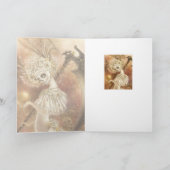 サンタMuerteの挨拶状 カード (内部)