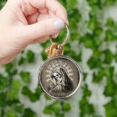 サンタMuerte キーホルダー (手)