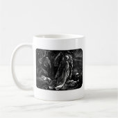 サンタMuerte (メキシコ死神) コーヒーマグカップ (左)