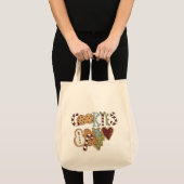 サンタTシャツとギフト用Cookie トートバッグ (正面(商品))