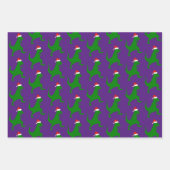 サンタTレックス ラッピングペーパーシート (正面3)