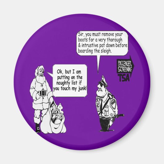 サンタTOUCHマイジャンクTSA マグネット (正面)