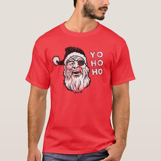 サンタYo Ho Ho Tシャツ (正面)