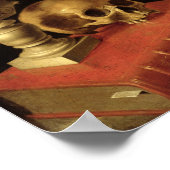 サンダイヤルとバニタス, c.1626-40 ポスター (角)