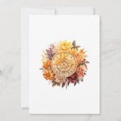 サンダイヤルフローラブライダルシャワー 招待状 (裏面)