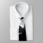 サンダイヤル式サンセットグレースケールネックタイ ネクタイ (タイ)