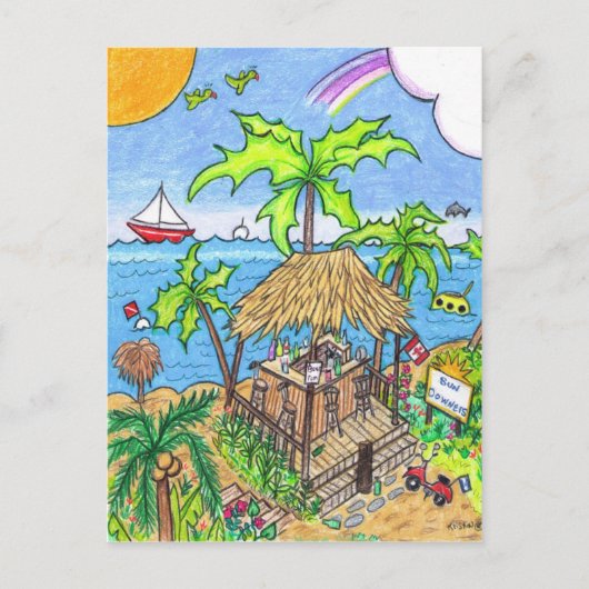 サンダウナーズハガキ ポストカード (正面)