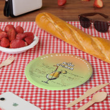 サンダウナーピナコラダカクテルパーティー紙プレート