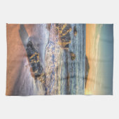 サンダウンのバンタムからバラ島… キッチンタオル (横)