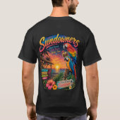 サンダウンアーズ ビブラントカラー Tシャツ (裏面)