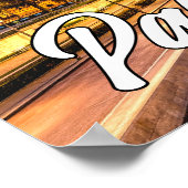 サンダウンオーバーパリ，フランス ポスター (角)