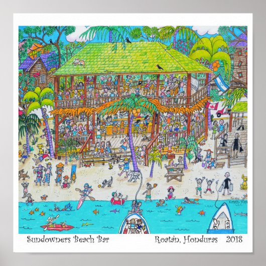 サンダウンズ2018 ポスター (正面)