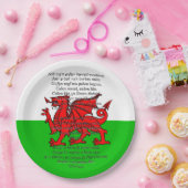 サンダビズデイクリスマスカロンラーン9" ペーパープレート (パーティー)