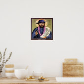 サンダミアンプリント ポスター (キッチン)