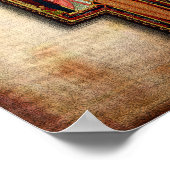 サンダミアーノの十字架の献身的なイメージ。 ポスター (角)