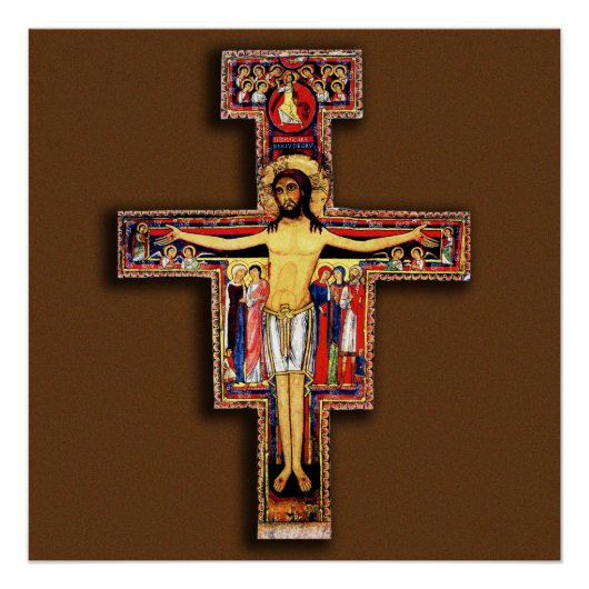 サンダミアーノの十字架 ポスター (正面)