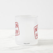 サンダランドで作られる フロストグラスマグカップ (中央)