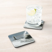 サンダランド- Rokerの桟橋及び灯台 コースター (右側)