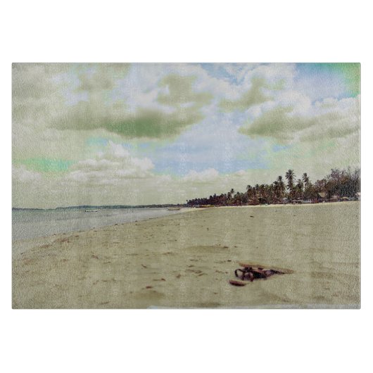 サンダルオントロピカルビーチ カッティングボード (正面)