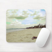 サンダルオントロピカルビーチ マウスパッド (マウス)