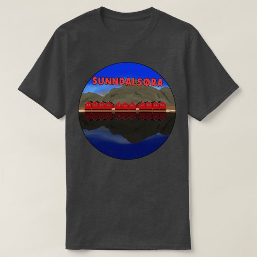 サンダルサーノルウェー1 Tシャツ (デザイン正面)