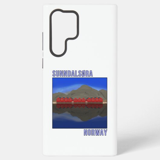 サンダルソラノルウェースカンジナビア SAMSUNG GALAXYケース (裏面)