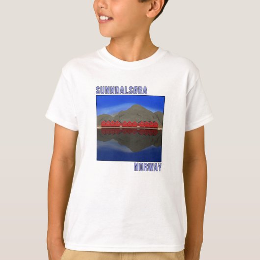 サンダルソラノルウェースカンジナビア Tシャツ (正面)