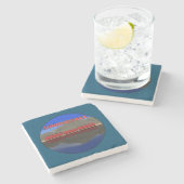 サンダルソラノルウェー ストーンコースター (横)