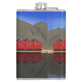 サンダルソラノルウェー フラスク (裏面)