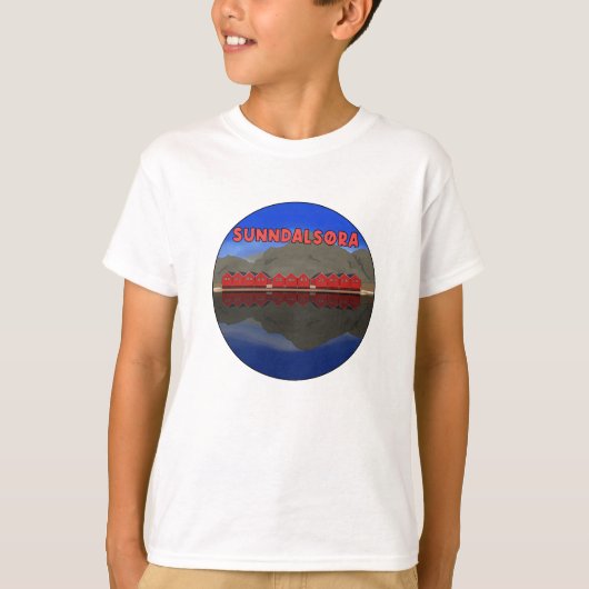 サンダルソラノルウェー Tシャツ (正面)