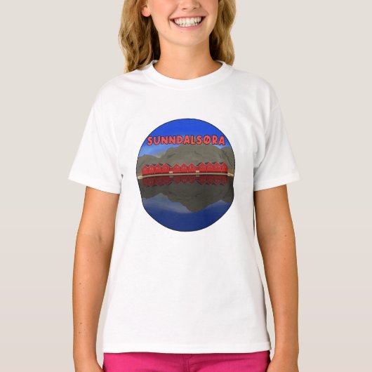 サンダルソラノルウェー Tシャツ (正面)