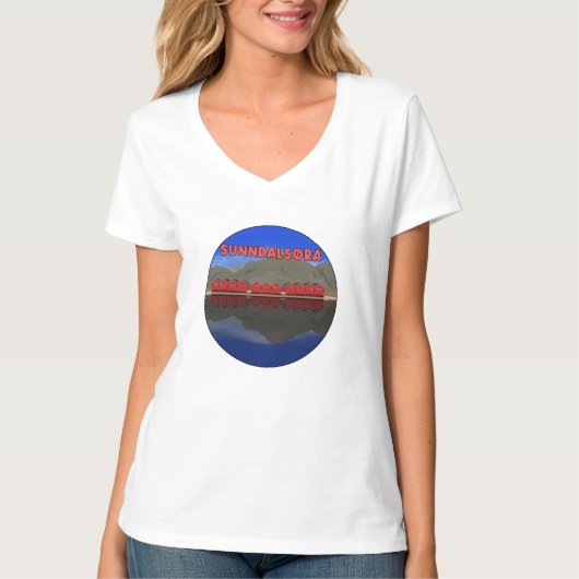 サンダルソラノルウェー Tシャツ (正面)