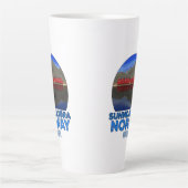 サンダルソラノルドモレノルウェー カフェラテマグ (正面)