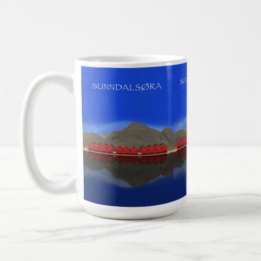 サンダルソラノルドモレノルウェー コーヒーマグカップ (左)