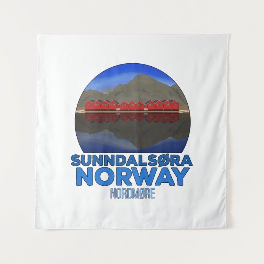 サンダルソラノルドモレノルウェー タペストリー (正面)