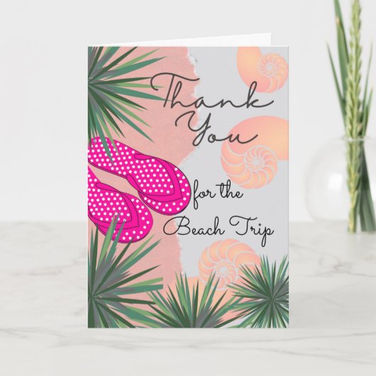 サンダルビーチトリップシェル カード (正面)