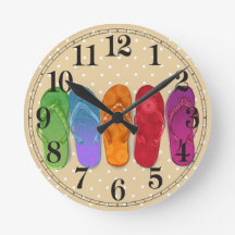 サンダルフリップフロップスビーチパーティー – 砂の点