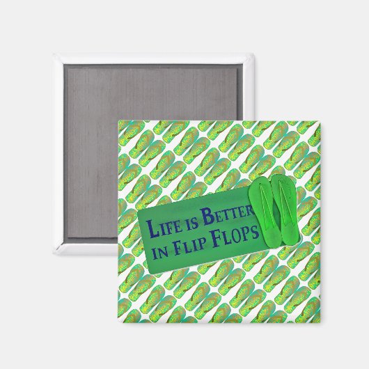 サンダル マグネット (正面/裏面)