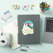 サンダンスマウンテンのスキーロゴ シール (iPadカバー)