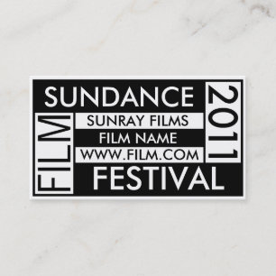 サンダンス映画祭の2011年の名刺 名刺